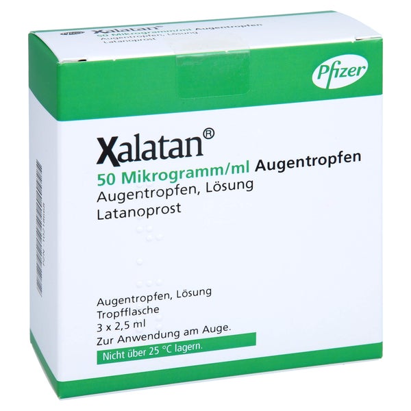 Xalatan 0,005% Augentropfen 3X2,5 ml