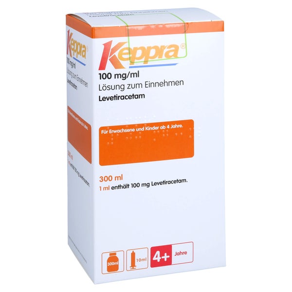 KEPPRA 100 mg/ml Lsg.z.Einnehmen 10ml Dos.Pipette 300 ml