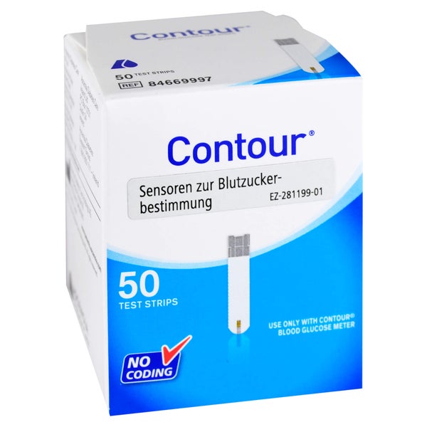 Contour Sensoren Teststreifen 50 St