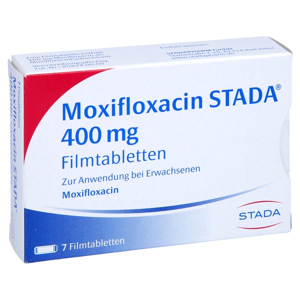 Moxifloxacin Stada 400 mg Filmtabletten 7 St