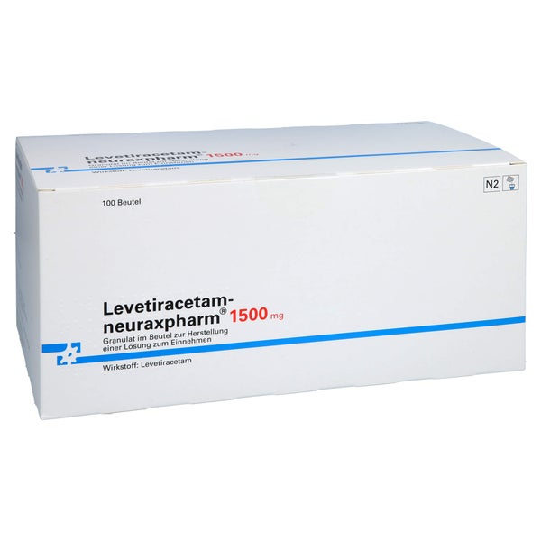 LEVETIRACETAM-neuraxpharm 1500 mg G.z.H.e.Lsg.Ein 100 St