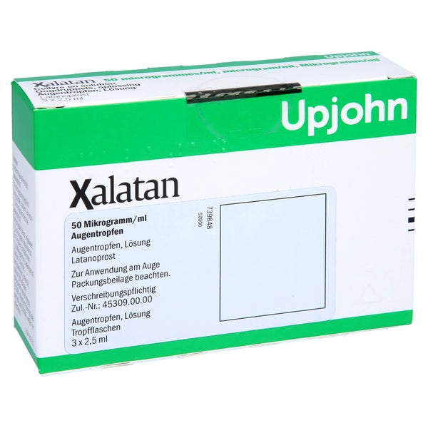 Xalatan 0,005% Augentropfen 3X2,5 ml