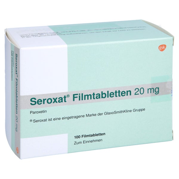 Seroxat 20 mg Filmtabletten 100 St