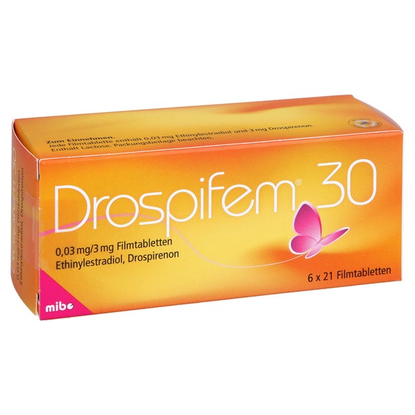 Drospifem 30 0,03 mg/3 mg Filmtabletten 6X21 St
