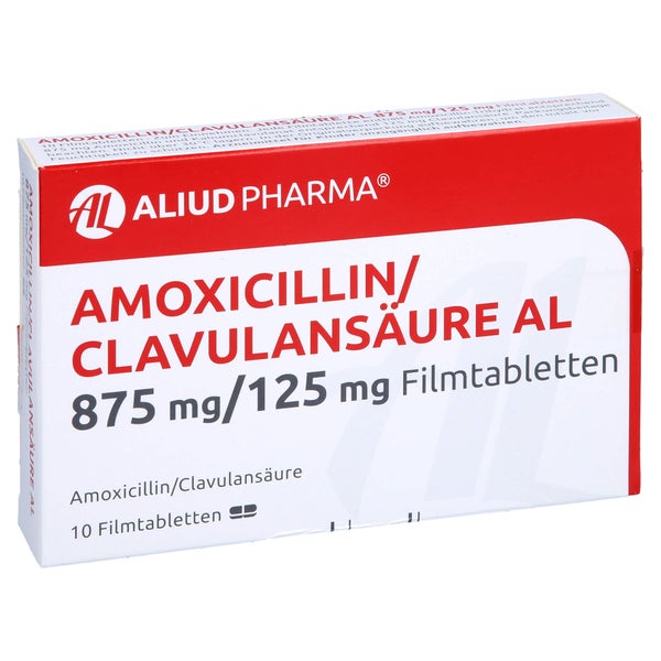 AMOXICILLIN/Clavulansäure AL 875mg/125mg 10 St