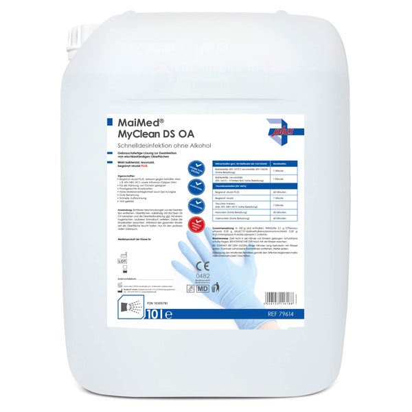 Myclean DS OA Schnelldesinf.o.Alkohol ne 10 l