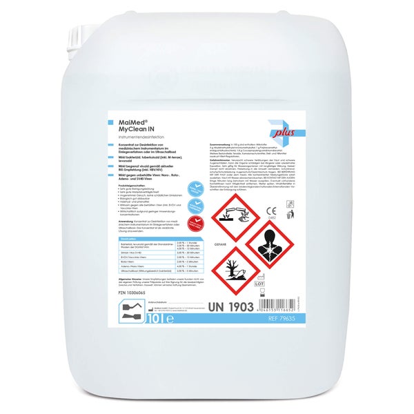 Myclean IN Instrumentendesinfektion Seri 10 l