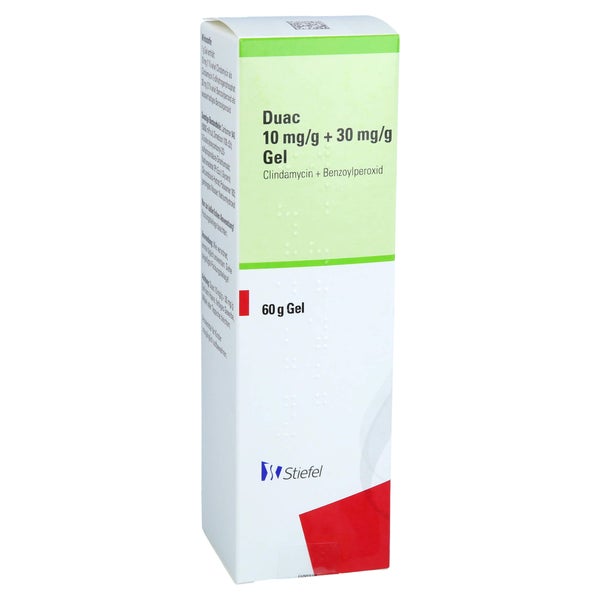 DUAC 10 mg/g + 30 mg/g Gel 60 g