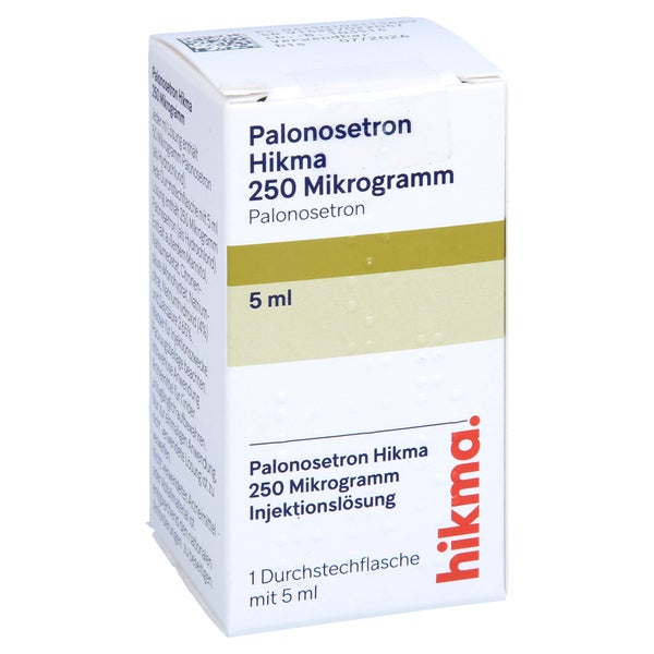 PALONOSETRON Hikma 250 Mikrogramm/5 ml Inj.-Lsg. 1 St