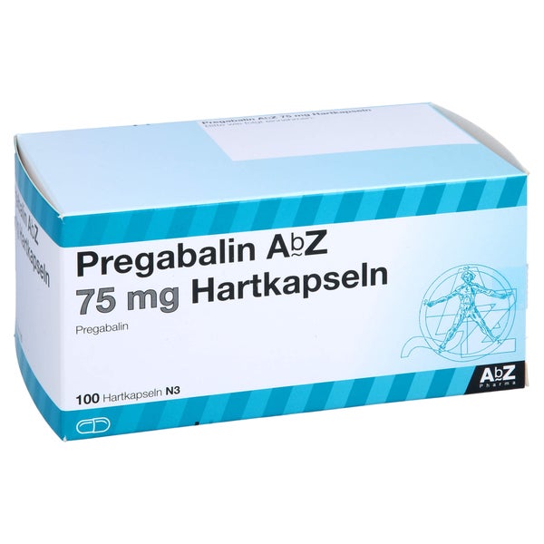 Pregabalin AbZ 75 mg Hartkapseln 100 St
