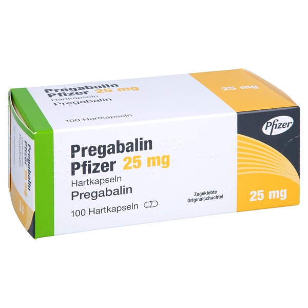 Pregabalin Pfizer 25 mg Hartkapseln 100 St
