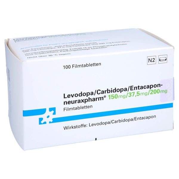 LEVODOPA/Carbidopa/Entacapon-neurax 150/37,5/200 100 St