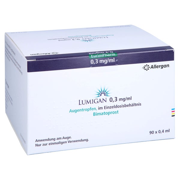LUMIGAN 0,3 mg/ml Augentropfen im Einzeldosisbeh. 90X0,4 ml