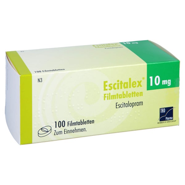 Escitalex 10 mg Filmtabletten 100 St