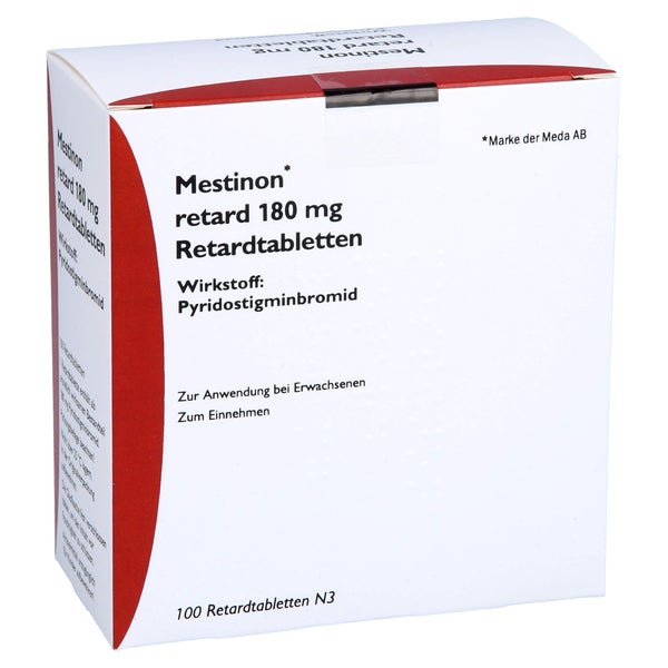 Mestinon Retard 180 mg Retardtabletten 100 St
