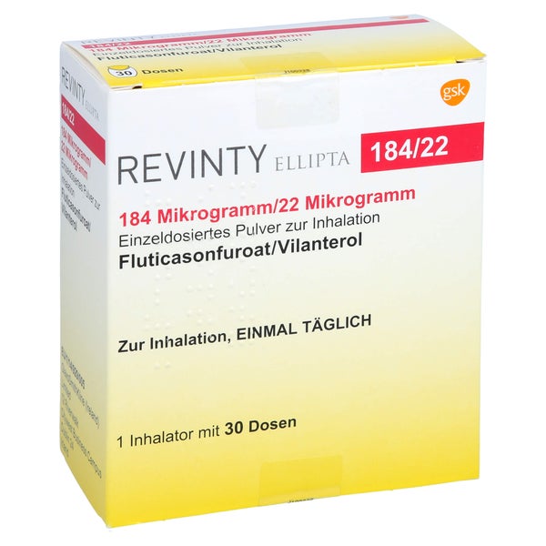 REVINTY Ellipta 184 µg/22 µg einzeld.P.z.Inh.30ED 1 St