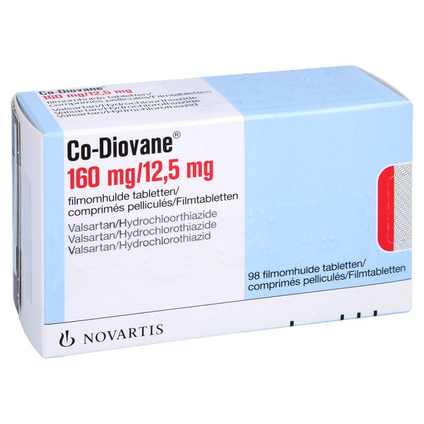 Codiovan 160 Mg/12,5 mg Filmtabletten 98 St