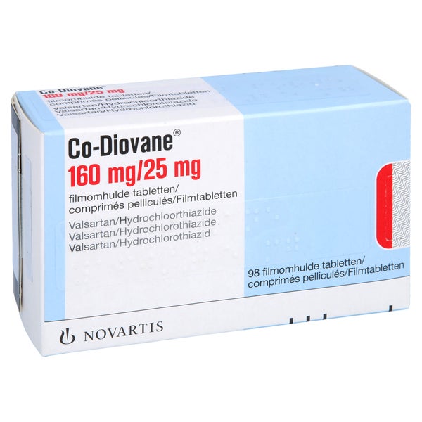 CODIOVAN forte 160 mg/25 mg Filmtabletten 98 St