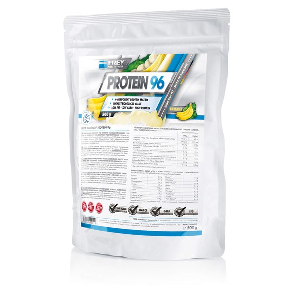 Protein 96 Banane Pulver 500 g