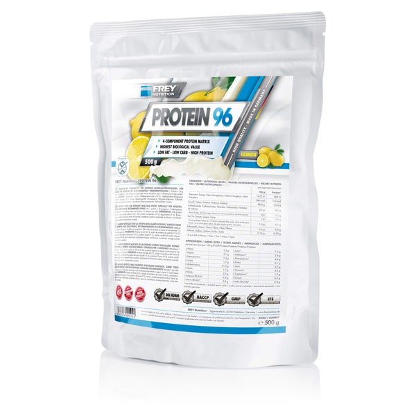 Protein 96 Lemon Pulver 500 g