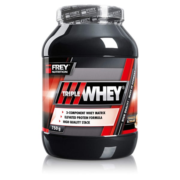 Triple Whey Cookies & Cream Pulver 750 g