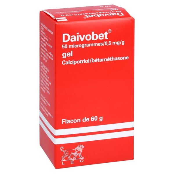 Daivobet 50 Mikrogramm/g + 0,5 mg/g Gel 60 g