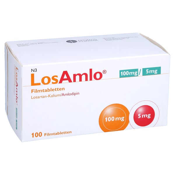 Losamlo 100 mg/5 mg Filmtabletten 100 St