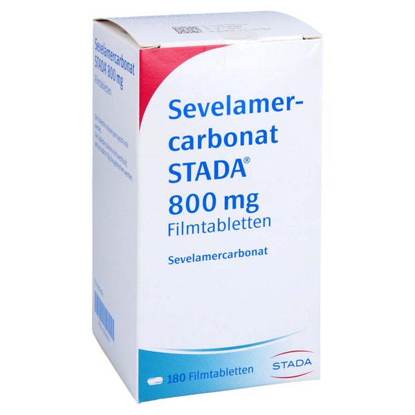 SEVELAMERCARBONAT STADA 800 mg Filmtabletten 180 St