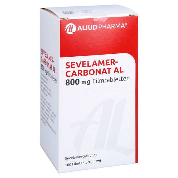 SEVELAMERCARBONAT AL 800 mg Filmtabletten 180 St