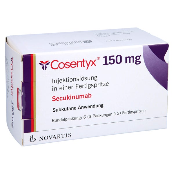 COSENTYX 150 mg Injektionslösung i.e.Fertigspritze 3X2 St