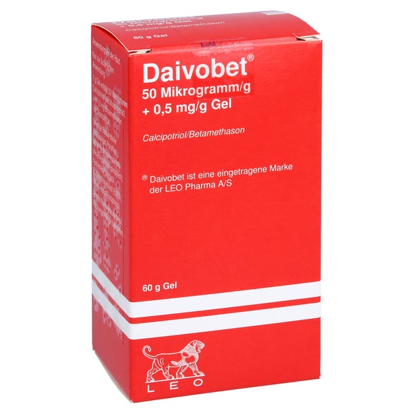 Daivobet 50 Mikrogramm/g + 0,5 mg/g Gel 60 g