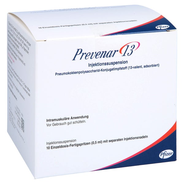 PREVENAR 13 Injektionssuspension i.e.Fertigspritze 10 St