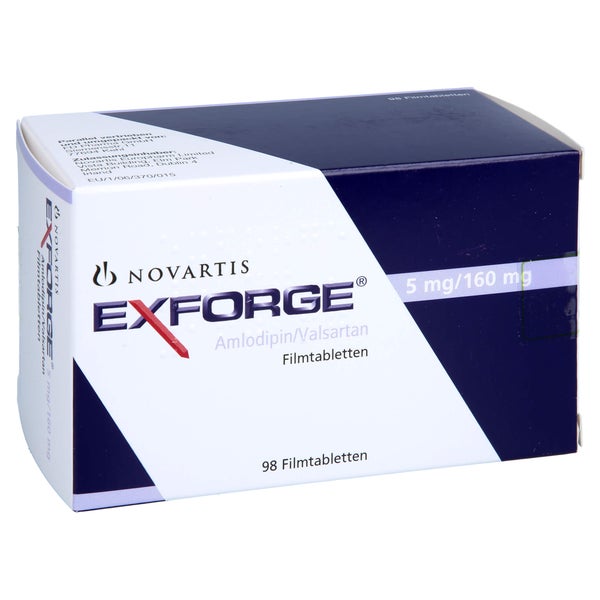 Exforge 5 Mg/160 mg Filmtabletten 98 St