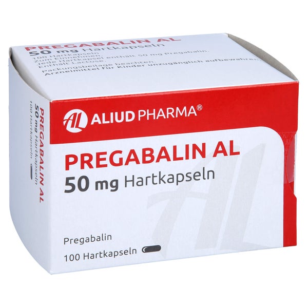 Pregabalin AL 50 mg Hartkapseln 100 St