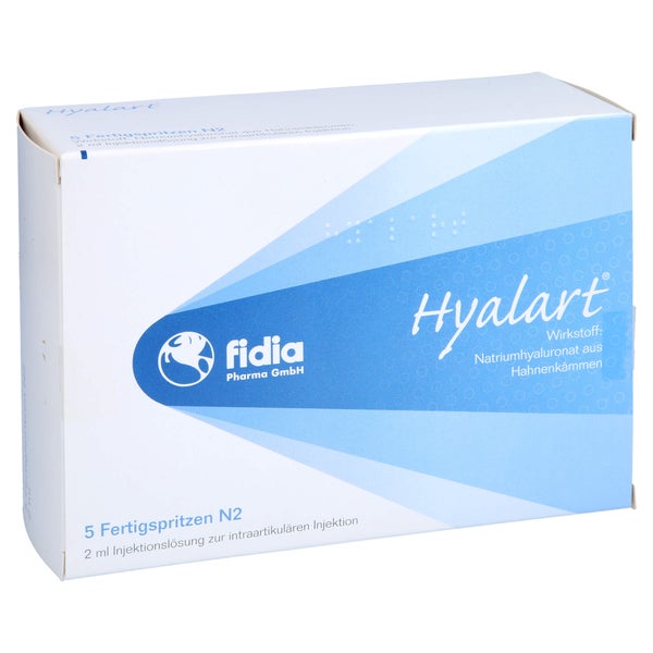 HYALART Injektionslösung in einer Fertigspritze 5X2 ml