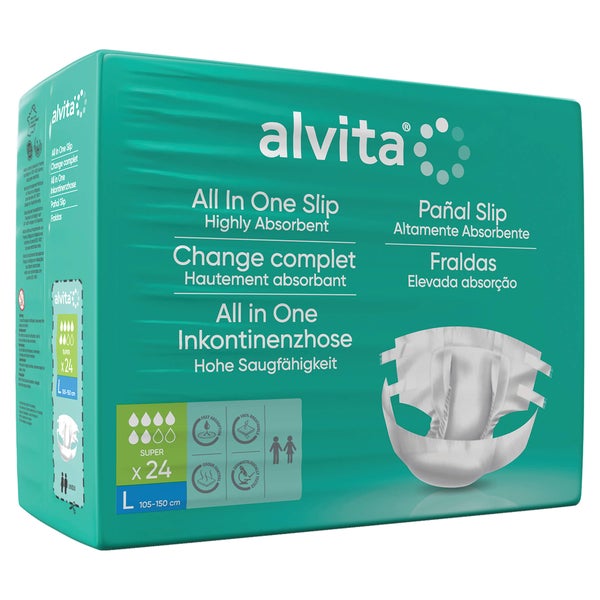 Alvita All-in-one Inkontinenzhose super 24 St