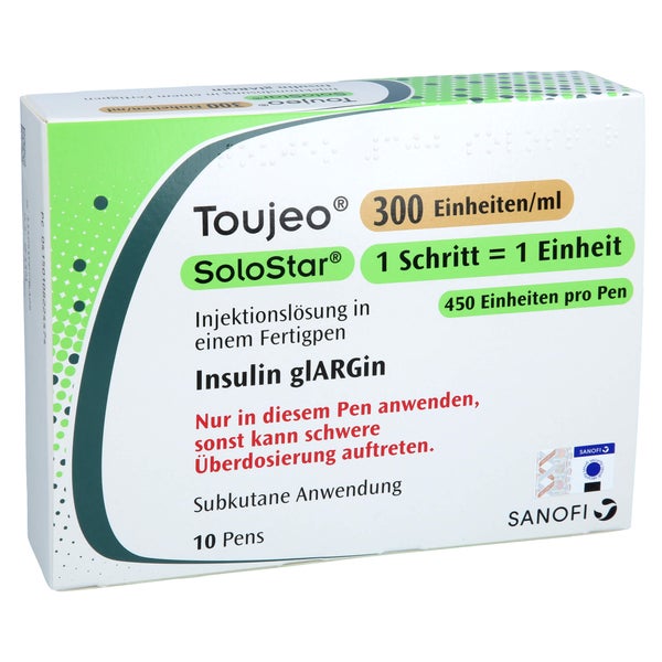 TOUJEO 300 E/ml SoloStar 10X1,5 ml