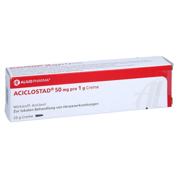 Aciclostad 50 mg pro 1 g Creme ALIUD 20 g