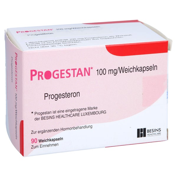 Progestan 100 mg Weichkapseln 90 St