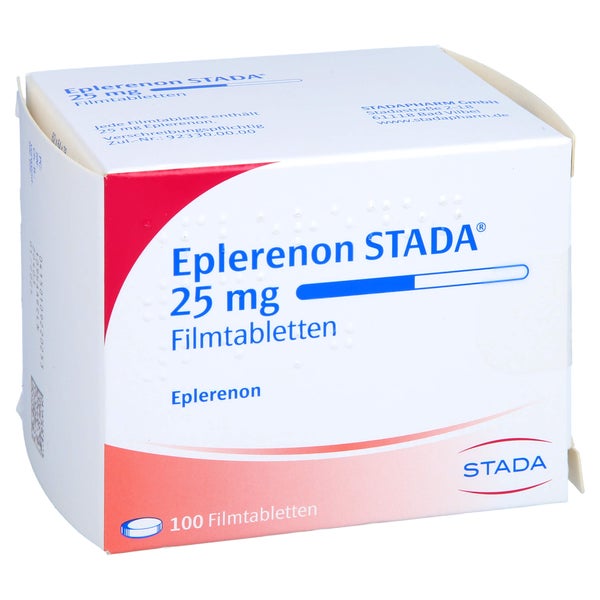 Eplerenon Stada 25 mg Filmtabletten 100 St