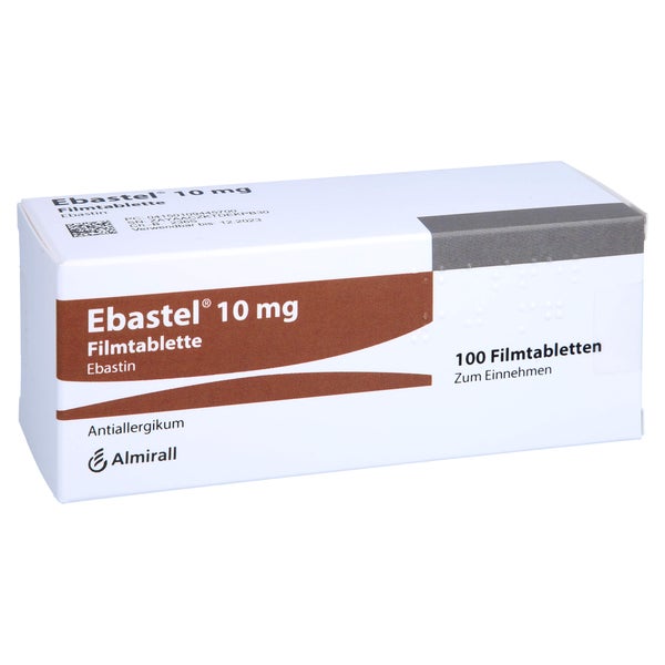 Ebastel 10 mg Filmtabletten 100 St