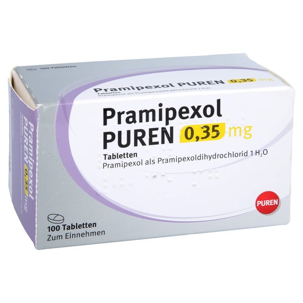 Pramipexol Puren 0,35 mg Tabletten 100 St