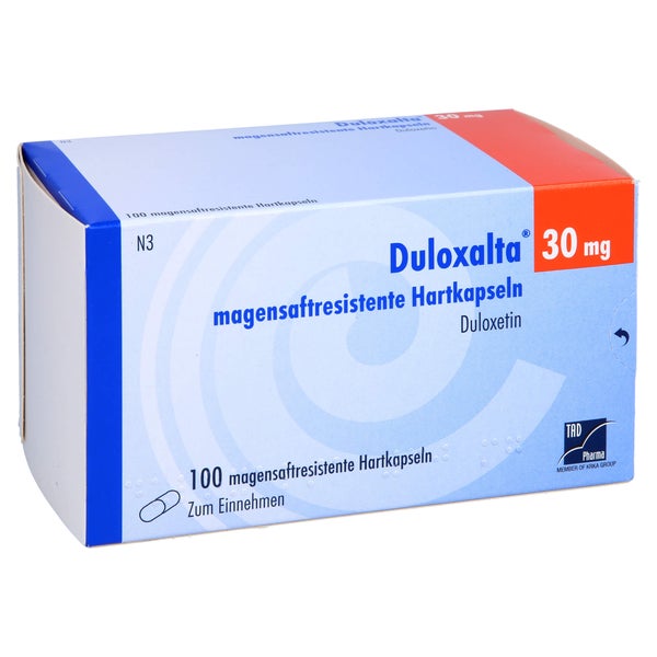 DULOXALTA 30 mg magensaftresistente Hartkapseln 100 St