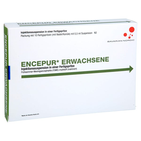 Encepur Erwachsene Fertigspritzen 10X0,5 ml