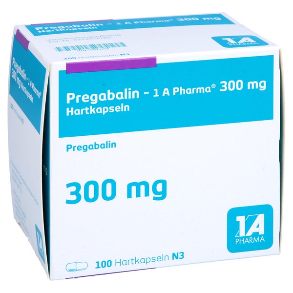 Pregabalin-1a Pharma 300 mg Hartkapseln 100 St