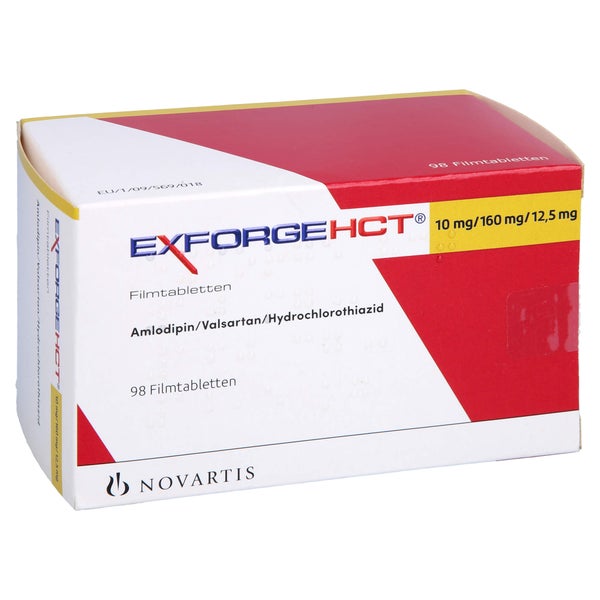 EXFORGE HCT 10 mg/160 mg/12,5 mg Filmtabletten 98 St