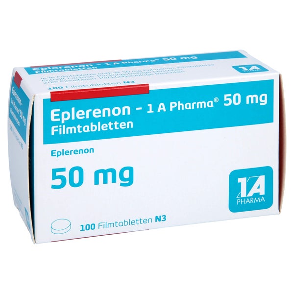 Eplerenon-1a Pharma 50 mg Filmtabletten 100 St