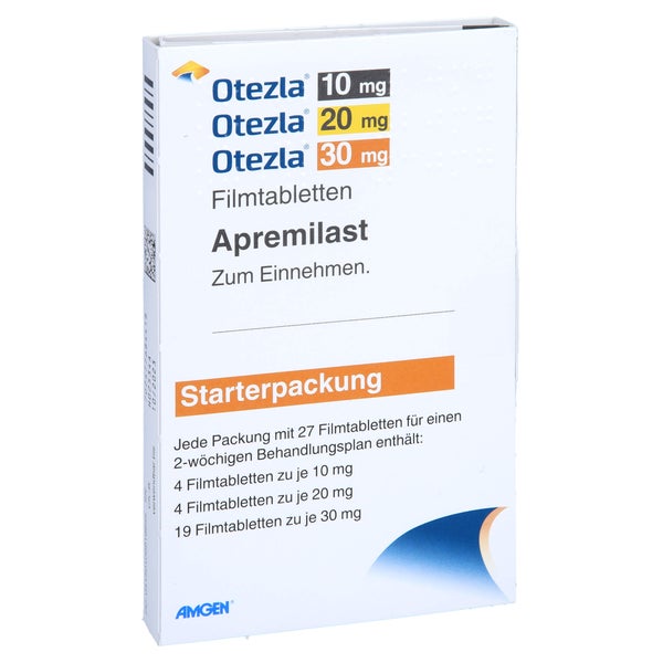 OTEZLA 10 mg/20 mg/30 mg Filmtabl.Starterpackung 27 St