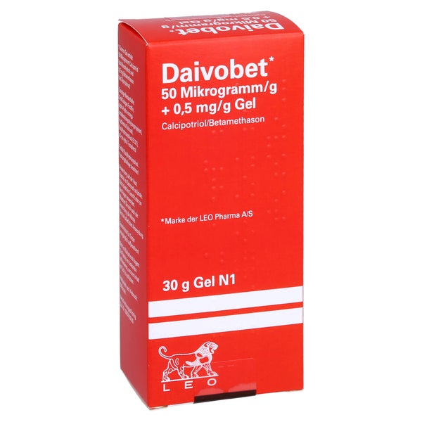 Daivobet 50 Mikrogramm/g + 0,5 mg/g Gel 30 g