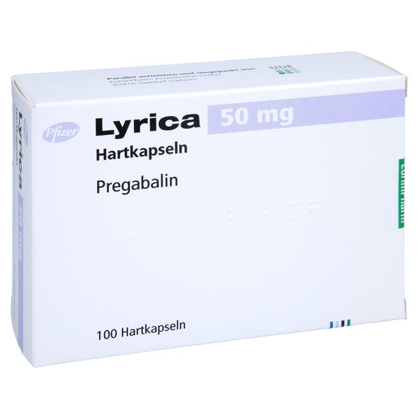 Lyrica 50 mg Hartkapseln 100 St